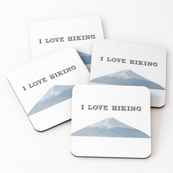 Item preview, I LOVE HIKING designed and sold by binmaster3000.