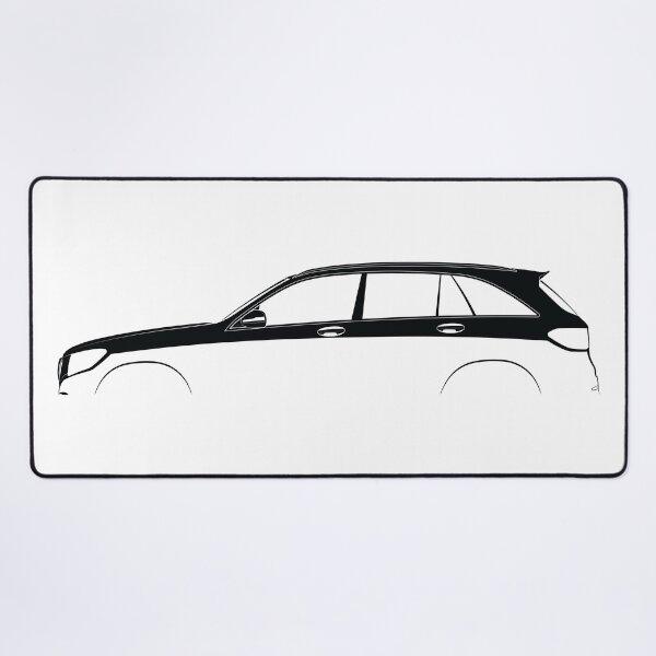 Item preview, GLC-Class (X253) (Black) designed and sold by Car Silhouettes.