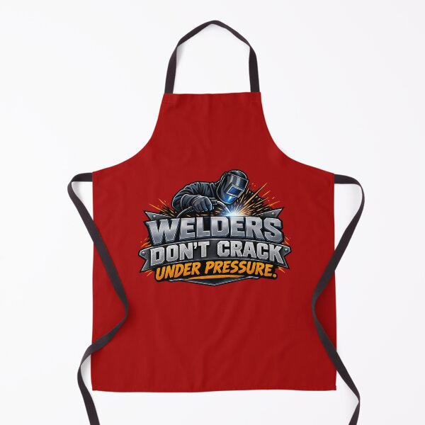 Item preview, Welders Don't Crack Under Pressure | Welder Gift for Welding Professionals designed and sold by DesignHouse07.
