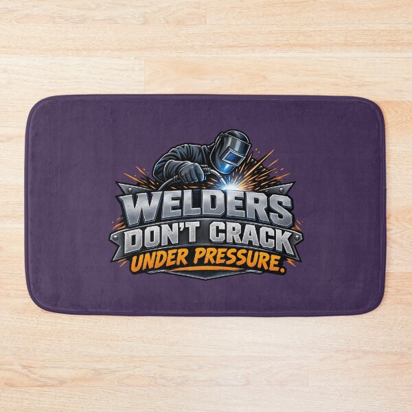 Item preview, Welders Don't Crack Under Pressure | Welder Gift for Welding Professionals designed and sold by DesignHouse07.