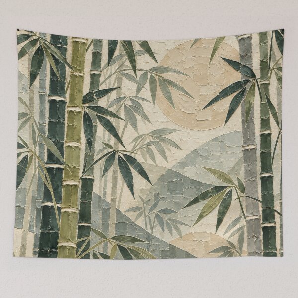 Item preview, Bamboo Under the Sunshine  designed and sold by WeaveSphere.