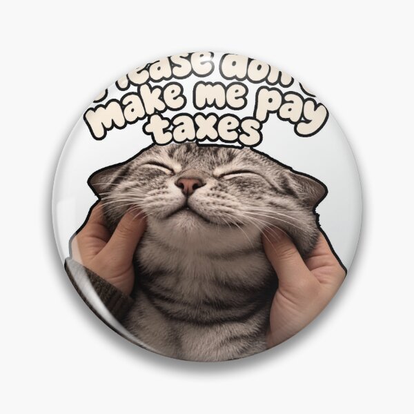 Item preview, Cute Cat Cheeks Squish Taxes designed and sold by chookiebookie.