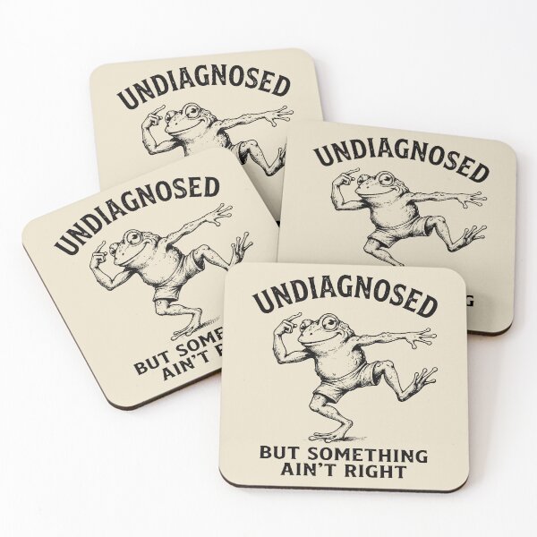Item preview, Undiagnosed But Something Ain't Right. Frog. #2 designed and sold by EunsooLee.