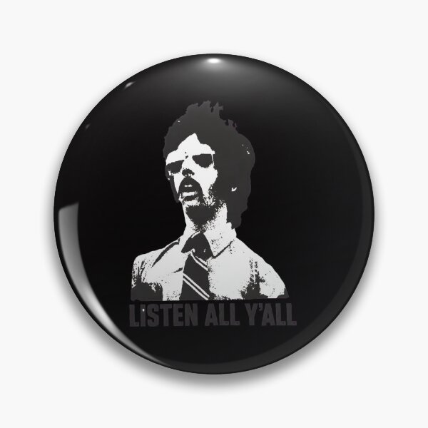 Item preview, Listen All Y'all Retro Man designed and sold by hamid-lew-haven.