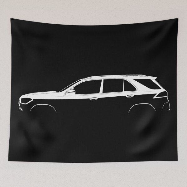 Item preview, GLE-Class (W167) (White) designed and sold by Car Silhouettes.