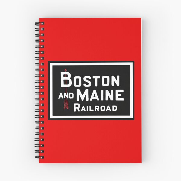 Item preview, Boston and Maine Minuteman Arrow Logo designed and sold by Trains-and-Rail.