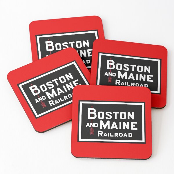 Item preview, Boston and Maine Minuteman Arrow Logo designed and sold by Trains-and-Rail.