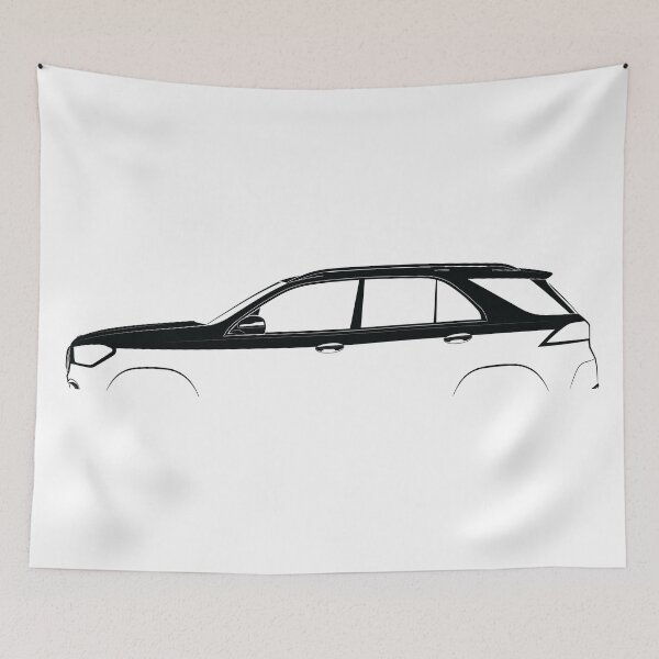 Item preview, GLE-Class (W167) (Black) designed and sold by Car Silhouettes.