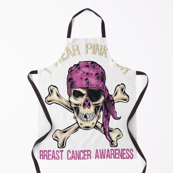 Item preview, I Wear Pink For Breast Cancer Pink Ribbon Pirate Lovers  designed and sold by VISIONSTURME.