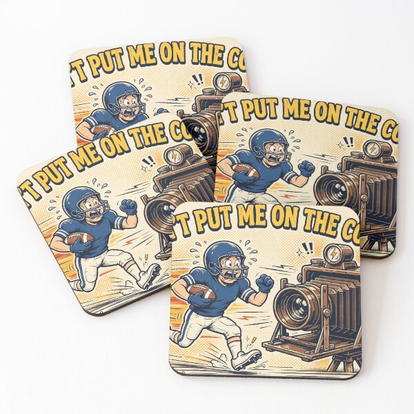 Item preview, Don't Put Me On The Cover Funny Football Shirt designed and sold by HeisBarryy.
