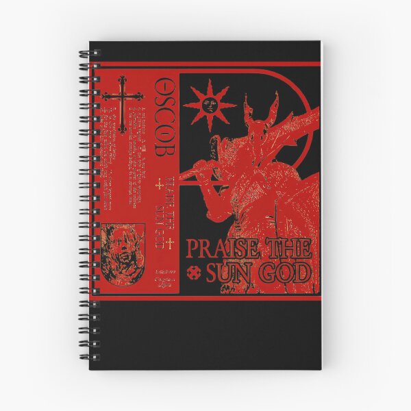Item preview, Oscob Praise The Sun God Red designed and sold by Billydodd.