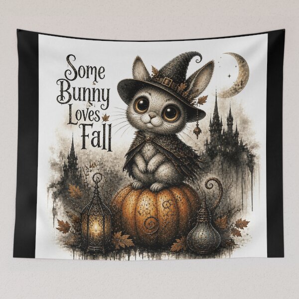 Item preview, Some Bunny Loves Fall designed and sold by Shelley Loewnau-Jones Studio.