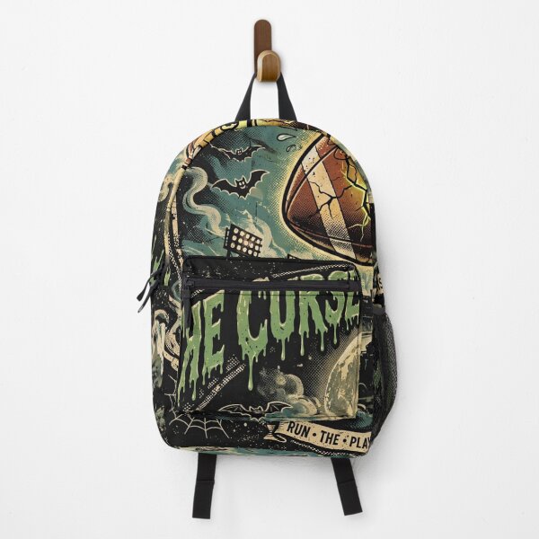 Item preview, The Curse Of The Cover Halloween Football Shirt designed and sold by HeisBarryy.