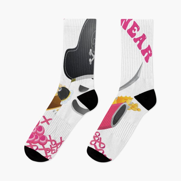 Item preview, I Wear Pink For Breast Cancer Pink Ribbon Pirate Lovers  designed and sold by VISIONSTURME.