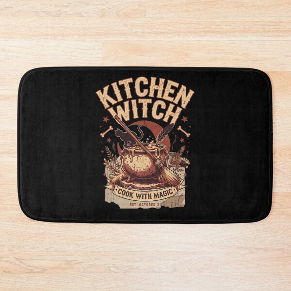 Item preview, Kitchen Witch Cook With Magic Halloween Design Graphic Tee v14 designed and sold by DarylWelsh2024.