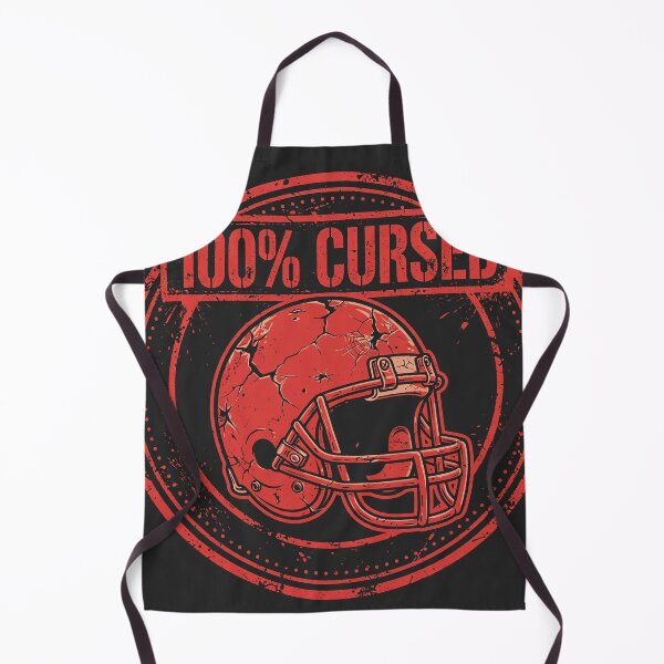 Item preview, 100 Percent Cursed Funny Football Shirt designed and sold by HeisBarryy.