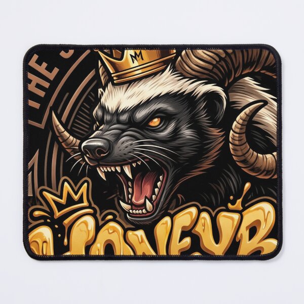 Item preview, Honeybad Clothing - Crowned Honey Badger Survivalist designed and sold by rich-moda.