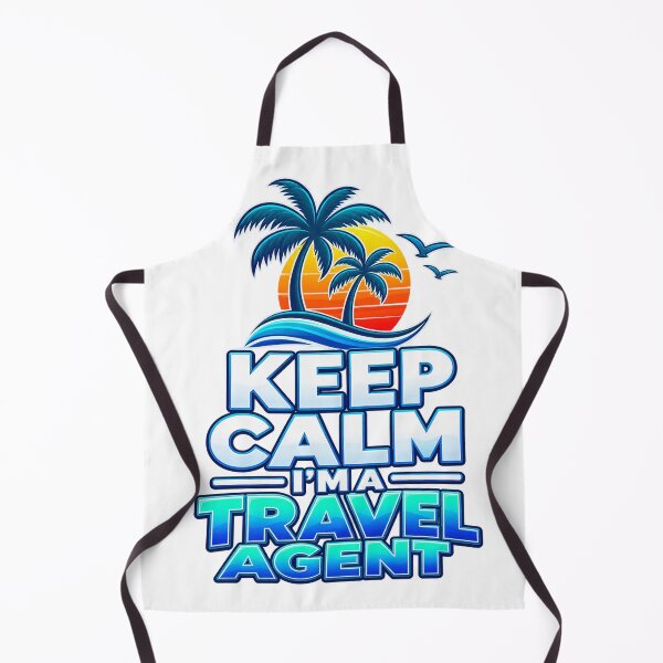 Item preview, Keep Calm I’m a Travel Agent – Tropical Travel Advisor designed and sold by DigiDesigns702.