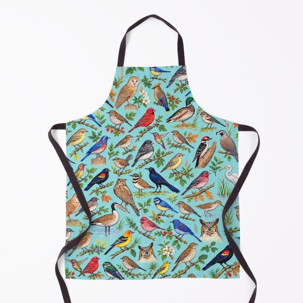 Item preview, Birds - Turquoise Blue  designed and sold by Laeton Designs.