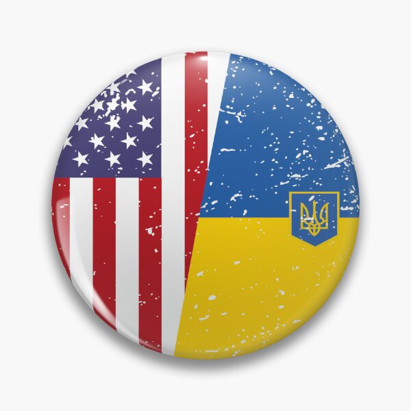 Item preview, ukrainian american flag ukraine usa america  designed and sold by VISIONSTURME.