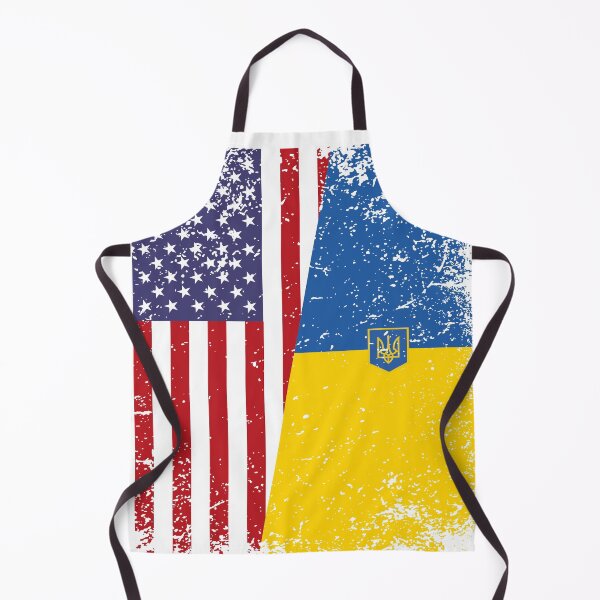 Item preview, ukrainian american flag ukraine usa america  designed and sold by VISIONSTURME.