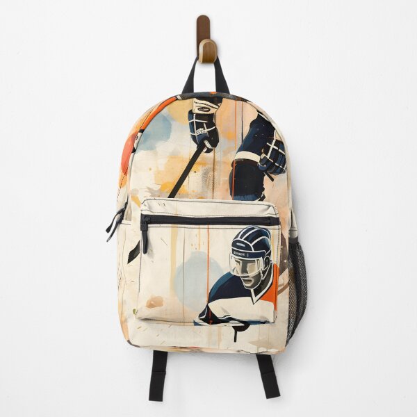 Item preview, Ice Hockey Player Abstract Sports Watercolor Art designed and sold by GutyzDesignsES.