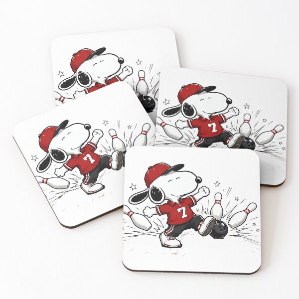 Item preview, Snoopy Perfect Strike Beagle Sports  designed and sold by ShopArroundWord.