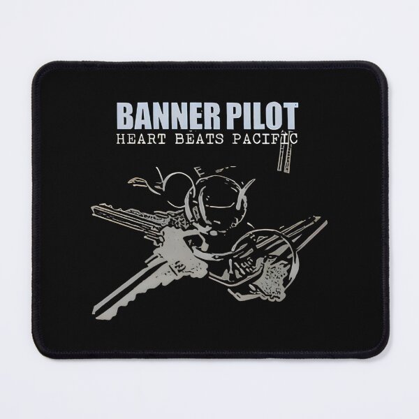 Item preview, Banner Pilot Heart Beats Graphic Design designed and sold by karrolinna.