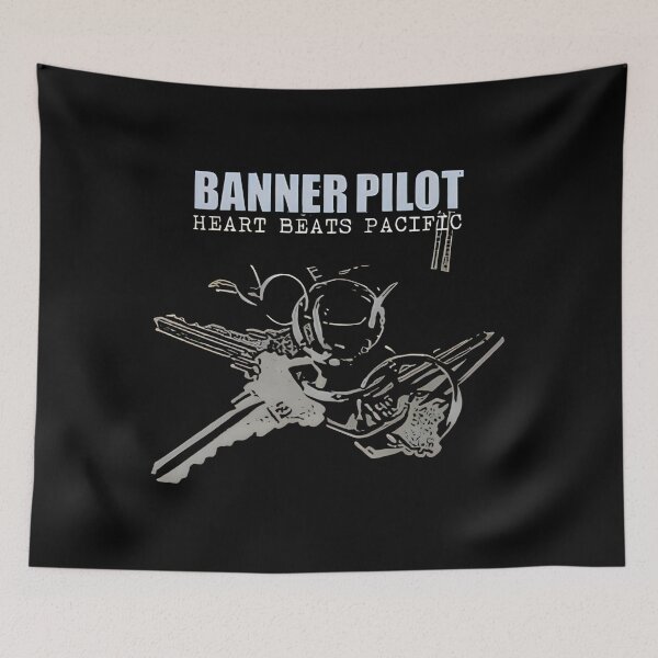 Item preview, Banner Pilot Heart Beats Graphic Design designed and sold by karrolinna.