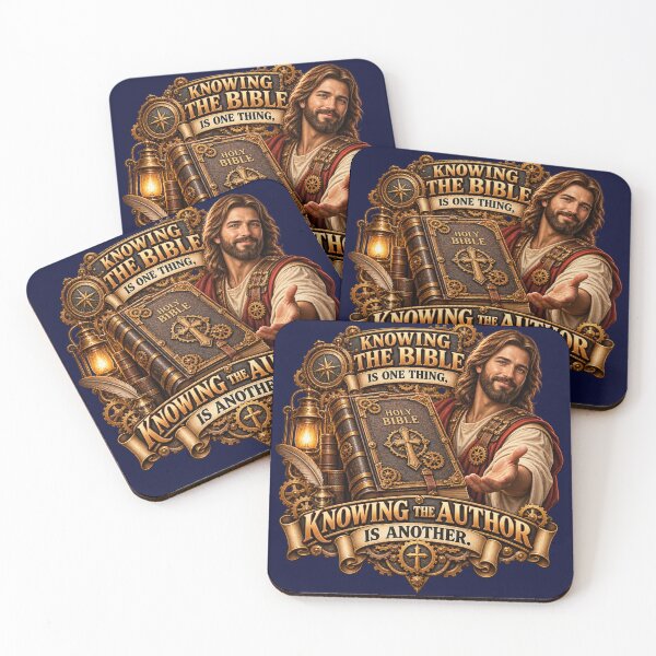 Item preview, Knowing the Bible is One Thing, Knowing the Author is Another, Christian Steampunk designed and sold by TheBibleStop.