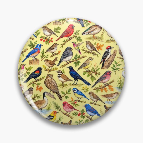 Item preview,  Birds - Yellow designed and sold by Laeton Designs.