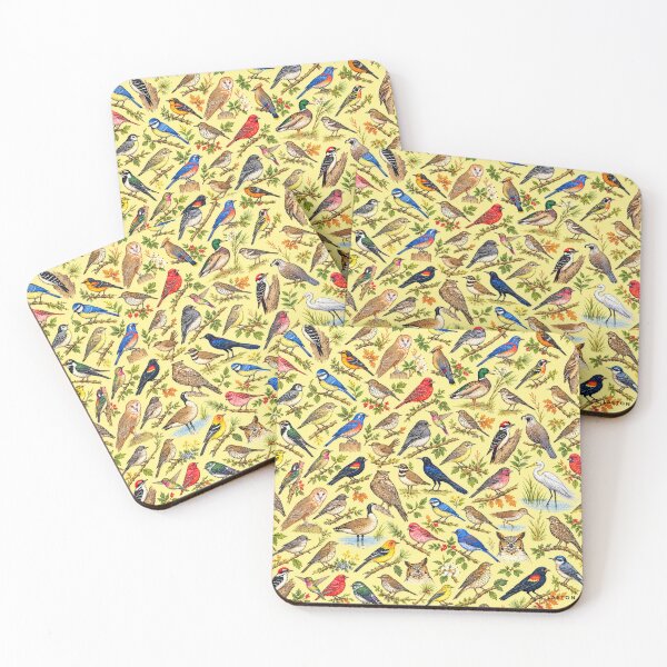 Item preview,  Birds - Yellow designed and sold by Laeton Designs.