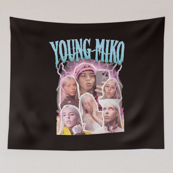 Item preview, Young Miko Retro Collage  designed and sold by elias-harj-nook.