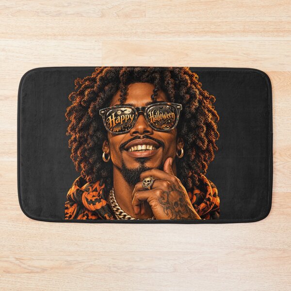 Item preview, Retro Halloween Grill Portrait Art – Bold Spooky Streetwear Sunglasses Print designed and sold by MagicMakerPh.