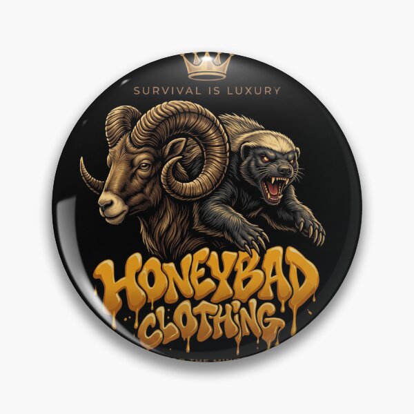 Item preview, Copy of Honeybad Clothing - Crowned Honey Badger Survivalist designed and sold by rich-moda.