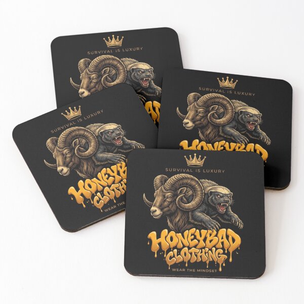 Item preview, Copy of Honeybad Clothing - Crowned Honey Badger Survivalist designed and sold by rich-moda.