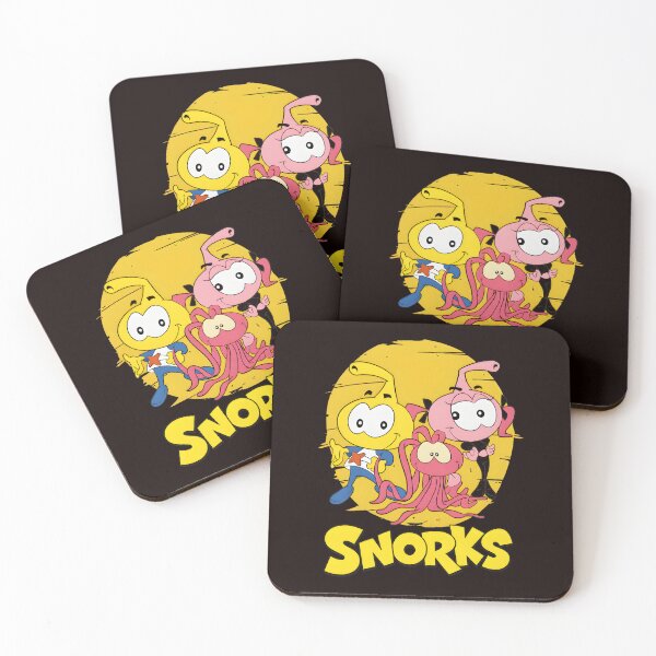 Item preview, Nostalgic Snorks Cartoon Characters Art designed and sold by elias-harj-nook.
