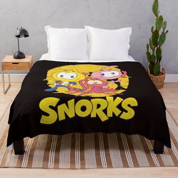 Item preview, Nostalgic Snorks Cartoon Characters Art designed and sold by elias-harj-nook.