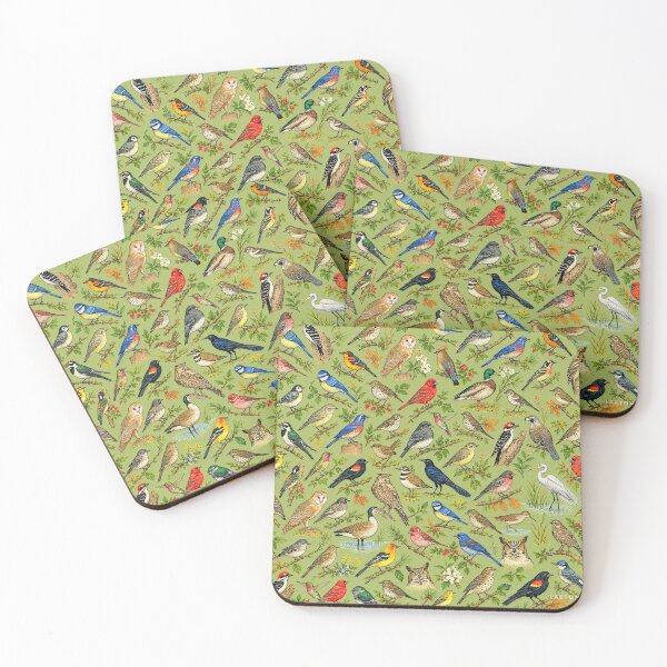 Item preview, Birds - Green designed and sold by Laeton Designs.