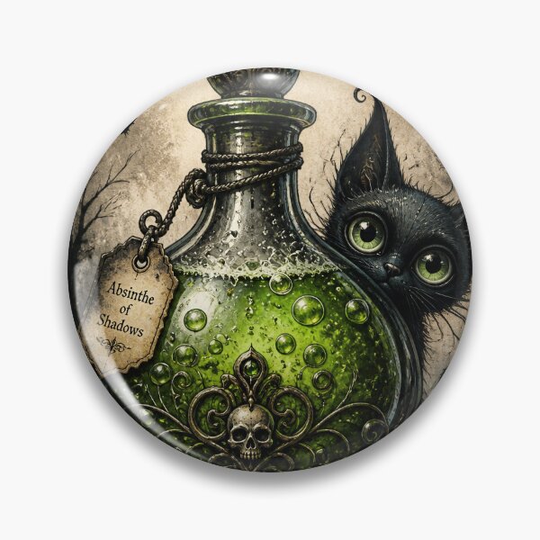 Item preview, "Drink This for your mystical gothic transformation" designed and sold by Shelley Loewnau-Jones Studio.