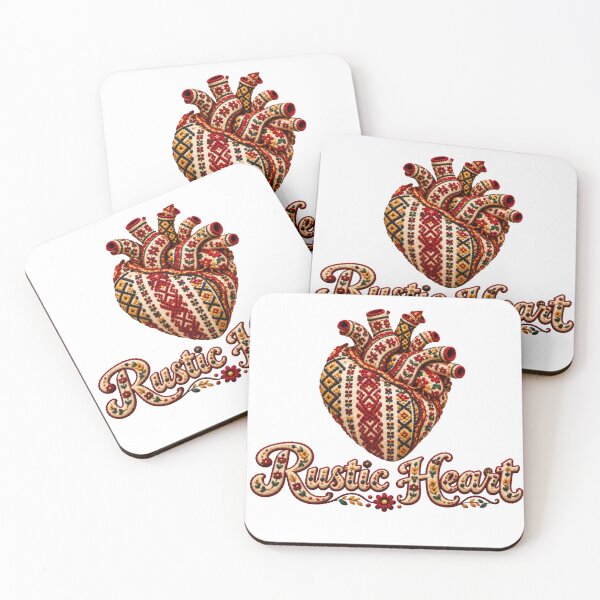 Item preview, Heart Embroidered Folk Art designed and sold by DansCreations42.
