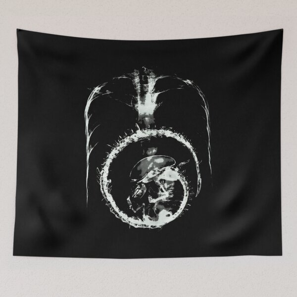 Item preview, Alien Creature Chest Radiograph  designed and sold by sil-gen-rove.
