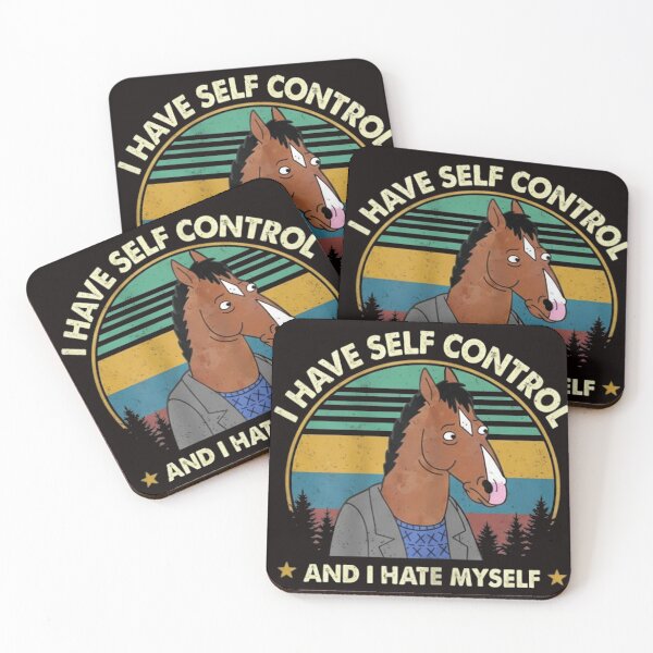 Item preview, Bojack Horseman I Have No Self Control And I Hate Myself designed and sold by Kirijasammy.