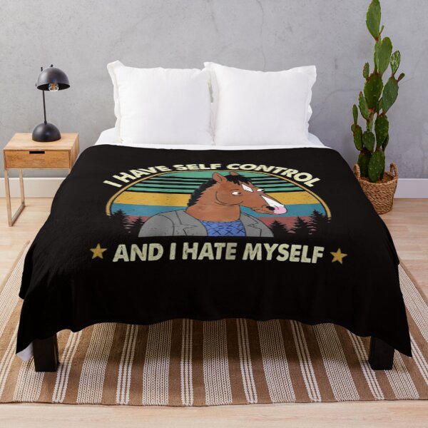 Item preview, Bojack Horseman I Have No Self Control And I Hate Myself designed and sold by Kirijasammy.