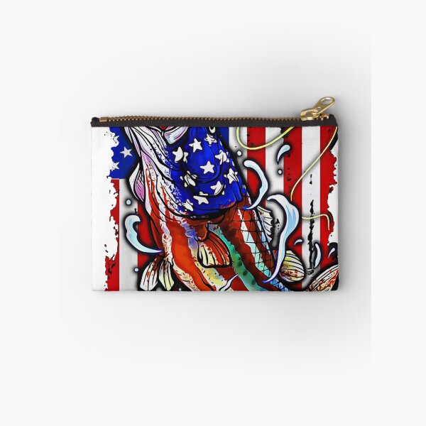 Item preview, Bass Fishing American Flag 4th of July Gft For Fisherman  designed and sold by VISIONSTURME.
