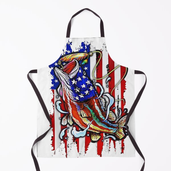 Item preview, Bass Fishing American Flag 4th of July Gft For Fisherman  designed and sold by VISIONSTURME.