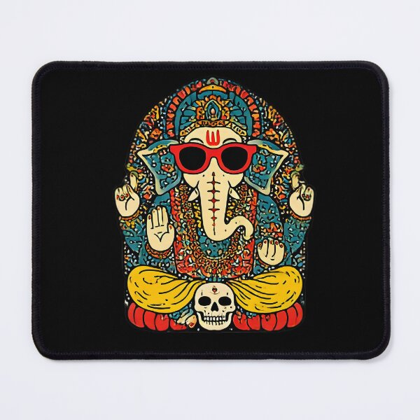 Item preview, Cool Elephant Halloween Skull Throne Blessing Pop Art designed and sold by PANNARUK THAILAND.