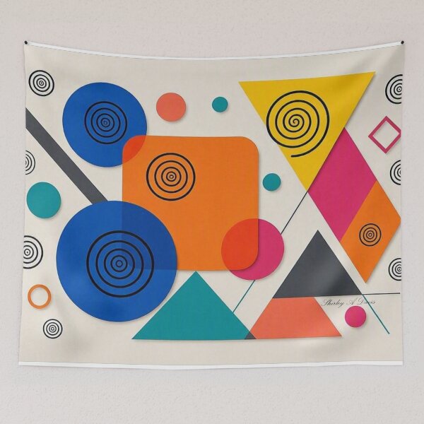 Item preview, Colorful Conspiracy Spirals and Sunlight designed and sold by Davisdazzling.