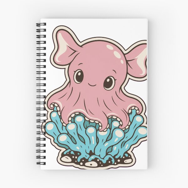 Item preview, Dumbo Octopus Sticker | Cute Deep Sea Kawaii Octopus Die Cut designed and sold by StickyGuys.