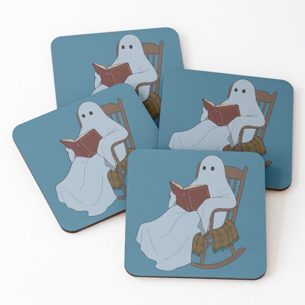 Item preview, Cozy Reading Ghost In Rocking Chair designed and sold by Gkinoki.